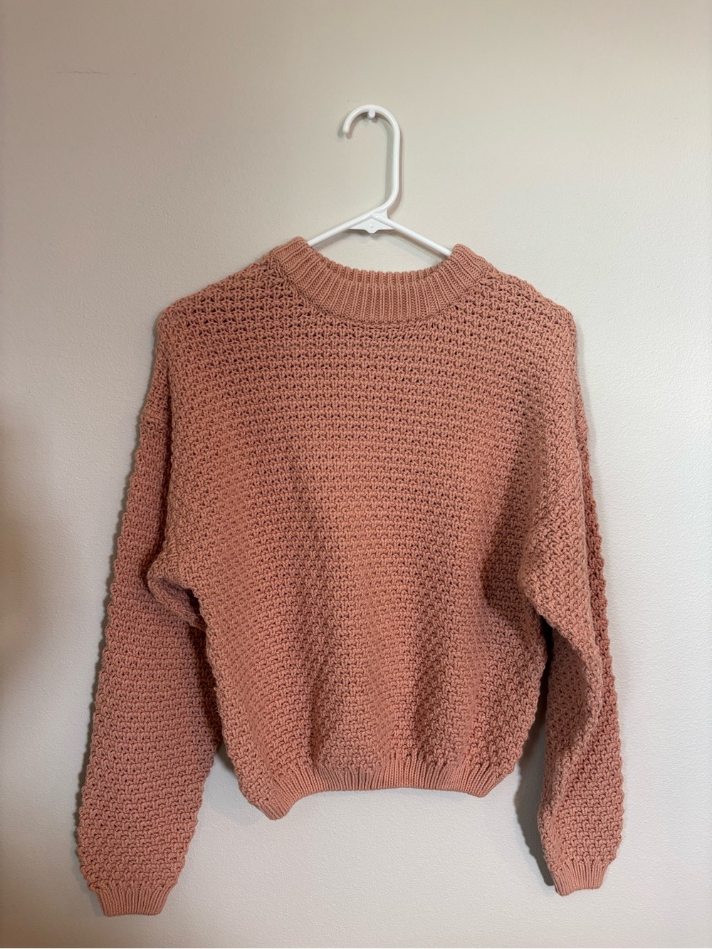 Universal Thread Chunky Crewneck Sweater - Dusty Rose